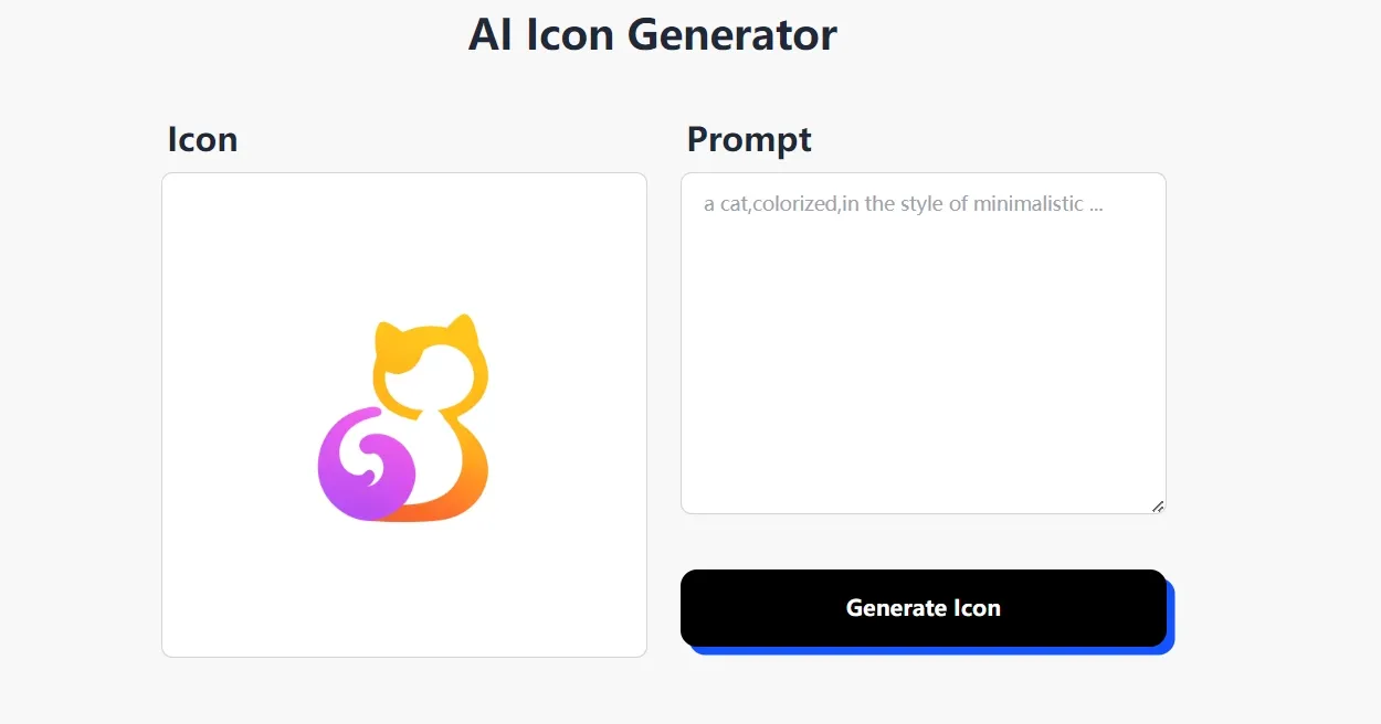 img of AI Icon Generator